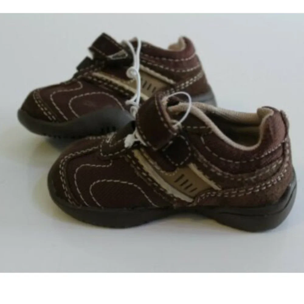 OshKosh Brown Leather Casual Shoes Infant Size 2